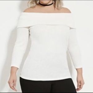 Forever21 White off Shoulder too